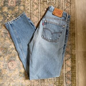 Vintage Levi’s 501 Student Straight Leg Jeans